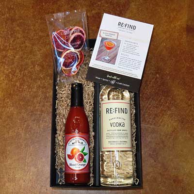 Blood Orange Martini Cocktail Kit